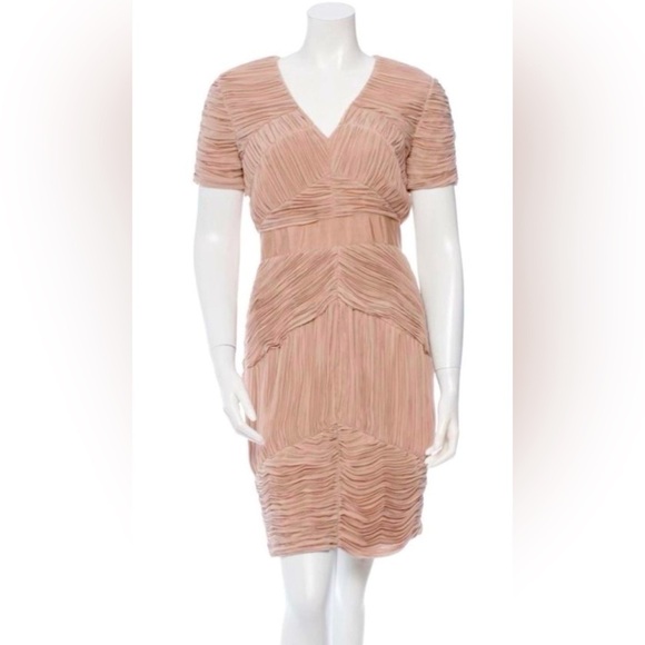 Burberry Dresses & Skirts - Burberry London - Ruched Chiffon dress women size 8